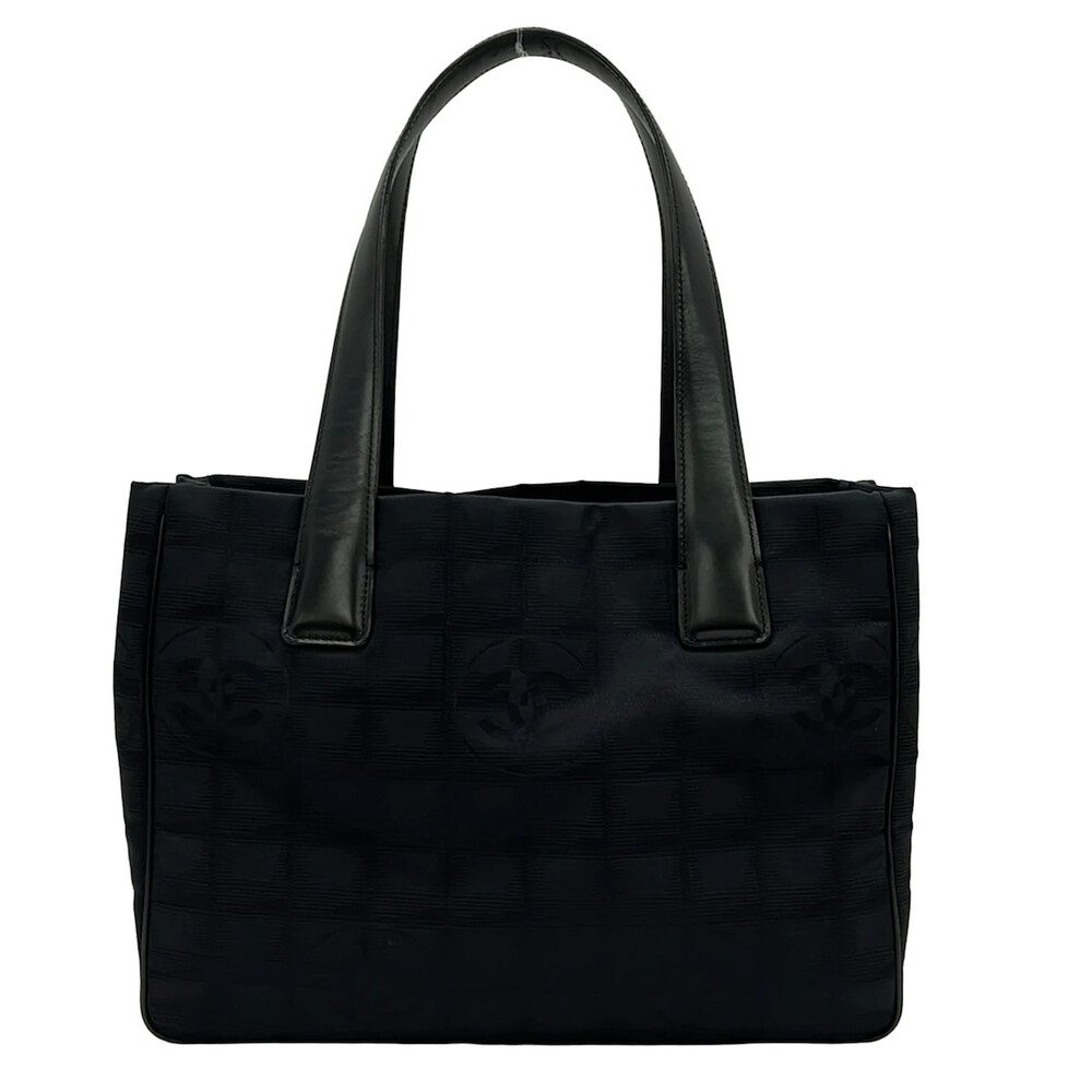 Chanel New Travel Line Tote Pm Black #356012C64B
